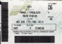 Biljetter - Tickets Biljett France-Yugoslavia 1992 Malmö canceled match
